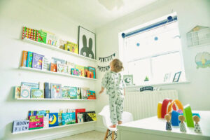 Nursery bookshelf