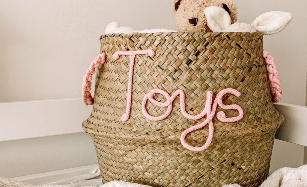 nursery storage baskets