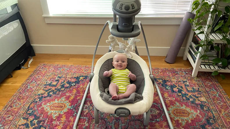 Best Baby Swing for Small Spaces