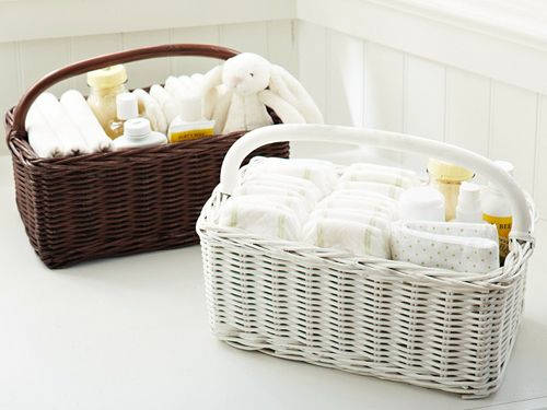 Nursery Storage Basket Usage