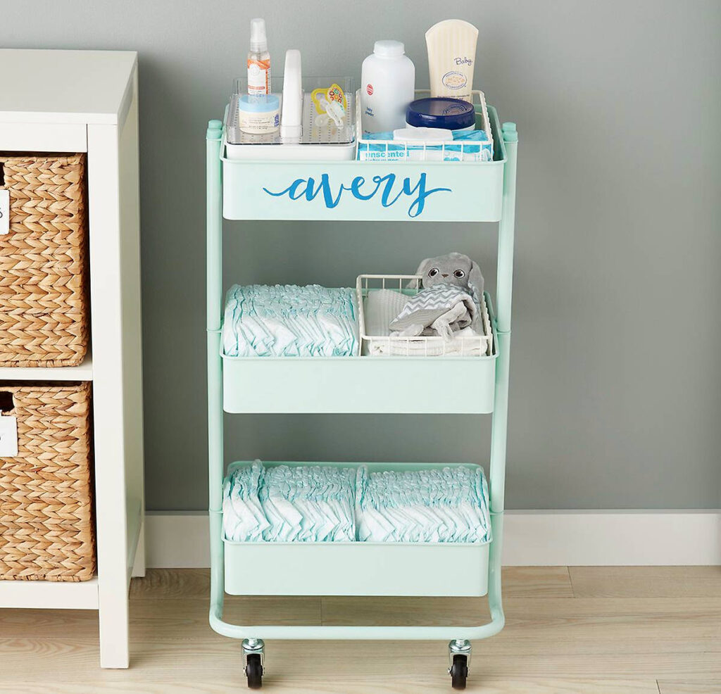 baby storage cart