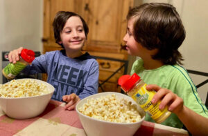 when can kids eat popcorn